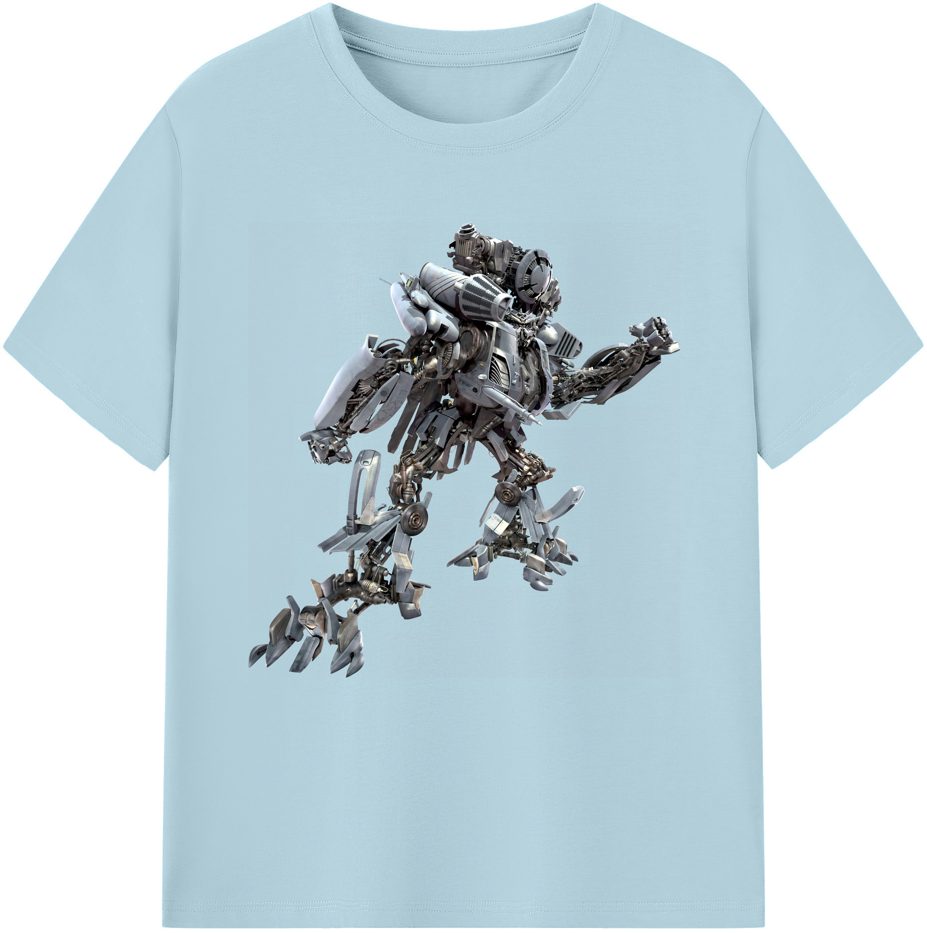 （画像用） Transformers トランスフォーマー 綿100％半袖Tシャツ（フロントプリント）